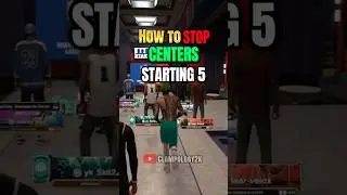 How to STOP CENTERS in Starting 5 on NBA 2K26!😈🔐