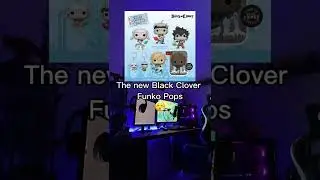 The new Black Clover Funko Pops😮&zwj;💨