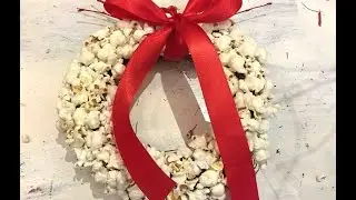 Come fare la ghirlanda di popcorn