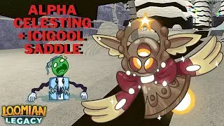 Getting Alpha Gleaming Celesting + Icigool Saddle in the *NEW* Loomian Legacy Update!!!