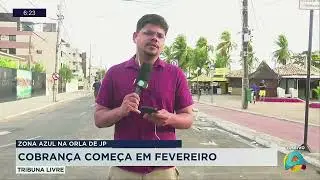 Tribuna Livre - Zona azul na orla de Jo&atilde;o Pessoa inicia cobran&ccedil;as no m&ecirc;s de fevereiro