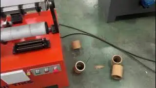 customerized color 500 paper tube cutting machine