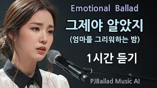 그제야 알았지 1시간 듣기 | 엄마를 그리워하는 감성 발라드