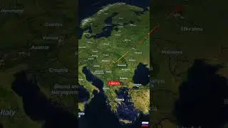 Distance between Moscow Russia to Serbia #automobile #military #news #airforce