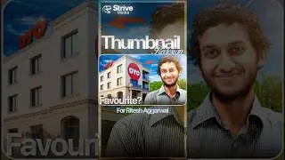 Thumbnail Redesign For @-RiteshAgarwal 🔥.In this video we Redesigned Ritesh Aggarwal's thumbnail