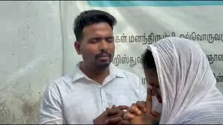 Hope Light House church Ayanavaram Baptism on 28/12/2025 at Eden garden alaathi near Redhills 