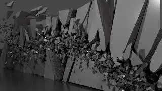 Wall Fracture Blender RBDLab