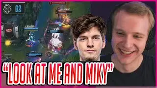 Jankos Reacts To Jankos + Mikyx Int Play In LEC | G2 Jankos Clips