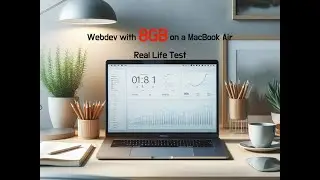 Webdev with 8GB on a Macbook Air - Real Life Test