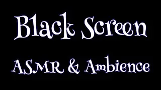 ASMR Black screen Radio Chatter From Spaceship Bridge & Alien Planet Rain  Sci Fi Ambiance for Sleep