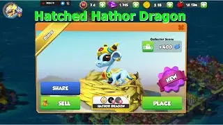 Hatched Hathor Dragon-Dragon Mania Legends | Siege Clan Event | DML