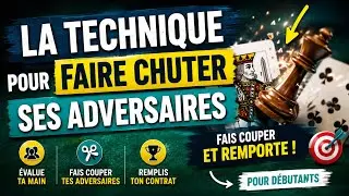 Une technique qui te fera gagner &agrave; tous les coups si tu la mets en place// Belote coinche contr&eacute;e