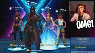 i hit my best trickshot with this UNSTOPPABLE squad! (Randumb, Razz, Gorb)