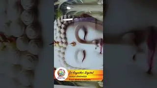Buddha In Green Background Glass Printing || Sandeep Raju Art #shortvideo