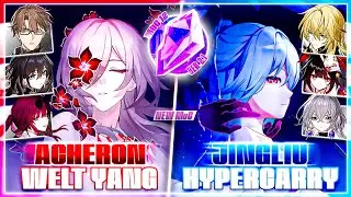 New MoC! Acheron X Welt Sustain & Jingliu Hypercarry | Memory of Chaos 12 (Honkai Star Rail 2.1)