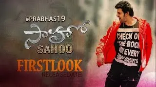 Prabhas Sahoo Firstlook |  #prabhas19 | UV creations | #Baahubali2 |