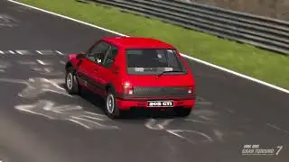 Battle of the giants: Peugeot 205 GTI versus Volkswagen Polo GTI #n&uuml;rburgring #nordschleife #gt7