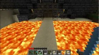 Minecraft: Piston Drawbridge