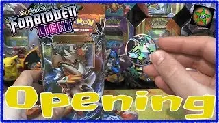Pokemon TCG: Sun & Moon: Forbidden Light Opening Lycanroc Theme Deck