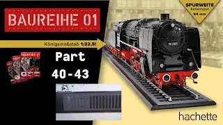 Hachette Dampflok Baureihe 01 Part 40 - 43 - Weiterbau des Gleisbetts!
