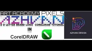 D D letter Brand Logo  coreldraw tutorial #logodesign #graphicdesign #graphicdesigners #logo
