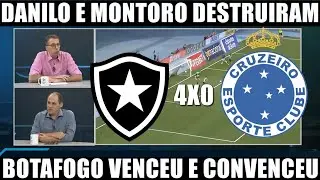 🖤🤍BOTAFOGO X CRUZEIRO ⚽🔥 DANILO E MONTORO DESTROEM E COMANDAM A VITÓRIA DO FOGÃO 💥🏟️