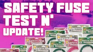 Fireworks Safety/ Quick Fuse Test & Update |  Elite Fireworks!