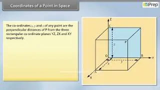 Coordinates of a Point in Space | Introduction to Three Dimensional Geometry | Math | Class 11