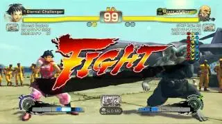 USFIV~ Dan (Eternal Daylyte) vs  Gouken (STKF Rain RS) HD  H264 1080P