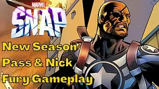 New Season Sword and Shield & Nick Fury Gameplay | Marvel SNAP