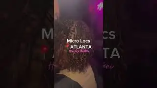 ATLANTA| The Girls are starting their locs early in the year 💓 Microlocs #microlocsjourney