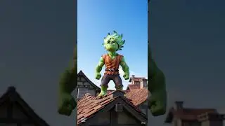 Hulk Ne Kia Badmash Kaam #shorts #hulkshorts #ai