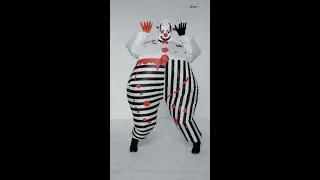 Aufblasbares Kost&uuml;m Horror Clown | dressforfun