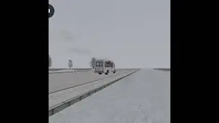 Ruta SPV 17 выезжает с аатостанции в Зелкнопорожье #roblox
