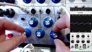 Buchla Lesson - 291v Bandpass Filter (Rare Version 291v)