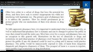 2nd Year | Book 2 | Law and Ethics Part 1