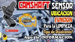 SENSOR del ARBOL de LEVAS, Ubicaci&oacute;n, Limpieza y Fallas, C&oacute;digo P0340 OBD2