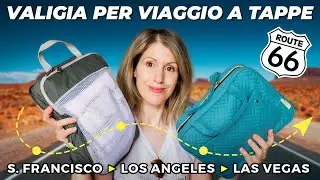 VALIGIA PER UN VIAGGIO A TAPPE | Road trip California, Oregon, San Francisco, Los Angeles, Las Vegas