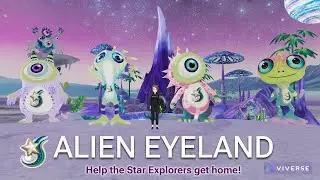 Alien Eyeland - HTC Viverse WebXR World Experience