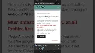 Alternative PGSharp/FakeGPS/PokemonGo Android