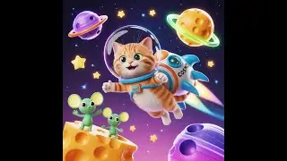 Cosmo the Space Cat |English Animated stories for kids |Adventures story for kids.
