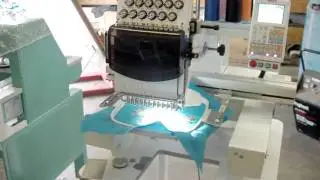 Butterfly Embroidery Machine Test Video