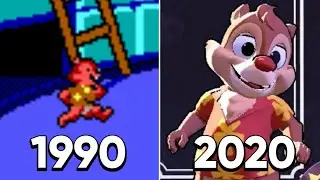 Evolution of Chip 'N Dale Games (1990-2020)