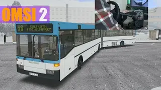 Rutschpartie im O405G durch Krefrath - Linie 59 [G27-Lenkradcam/60FPS] - Let's Play OMSI 2 #384