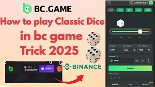 Bc game Classic Dice Game Play || How to play classic dice || bc game trick | strategy sitting bc 