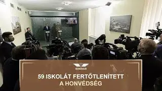 59 iskol&aacute;t  fertőtlen&iacute;tett a honv&eacute;ds&eacute;g