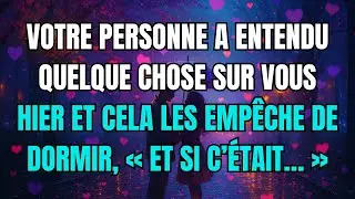 Les anges disent que Votre personne a entendu quelque chose sur vous hier et cela les empêche de...