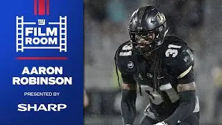Film Room: Breaking Down Aaron Robinson's College Game Tape | New York Giants