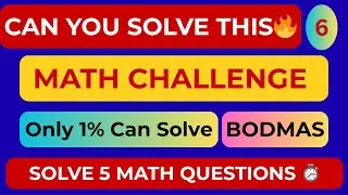 Fast Math Test! Decode The Puzzle &ndash; Brain Teasers, Math Challenges #maths #mathproblems#mathpuzzles