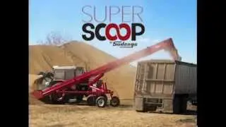 11,000 BPH Super Scoop by Sudenga - Clean up piles of grain quickly!